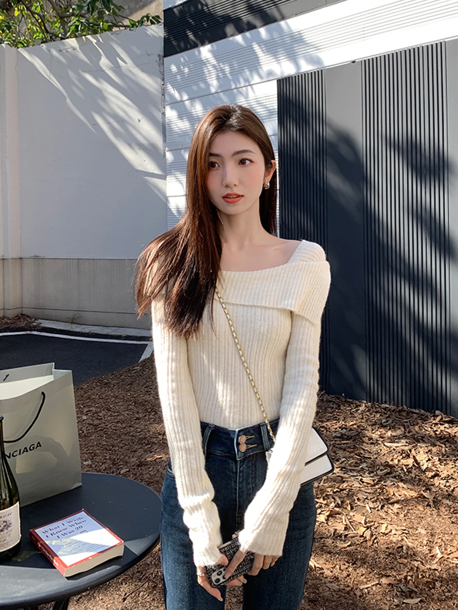 MULVAN Slim Fit на одно плечо, длинный све, трикотаж для женщин Ele Sle, осень-зима, модный повседневный топ из качественного материала
MULVAN Slim Fit на одно плечо, длинный све, трикотаж для женщин Ele Sle, осень-зима, модный повседневный топ из качественного материала