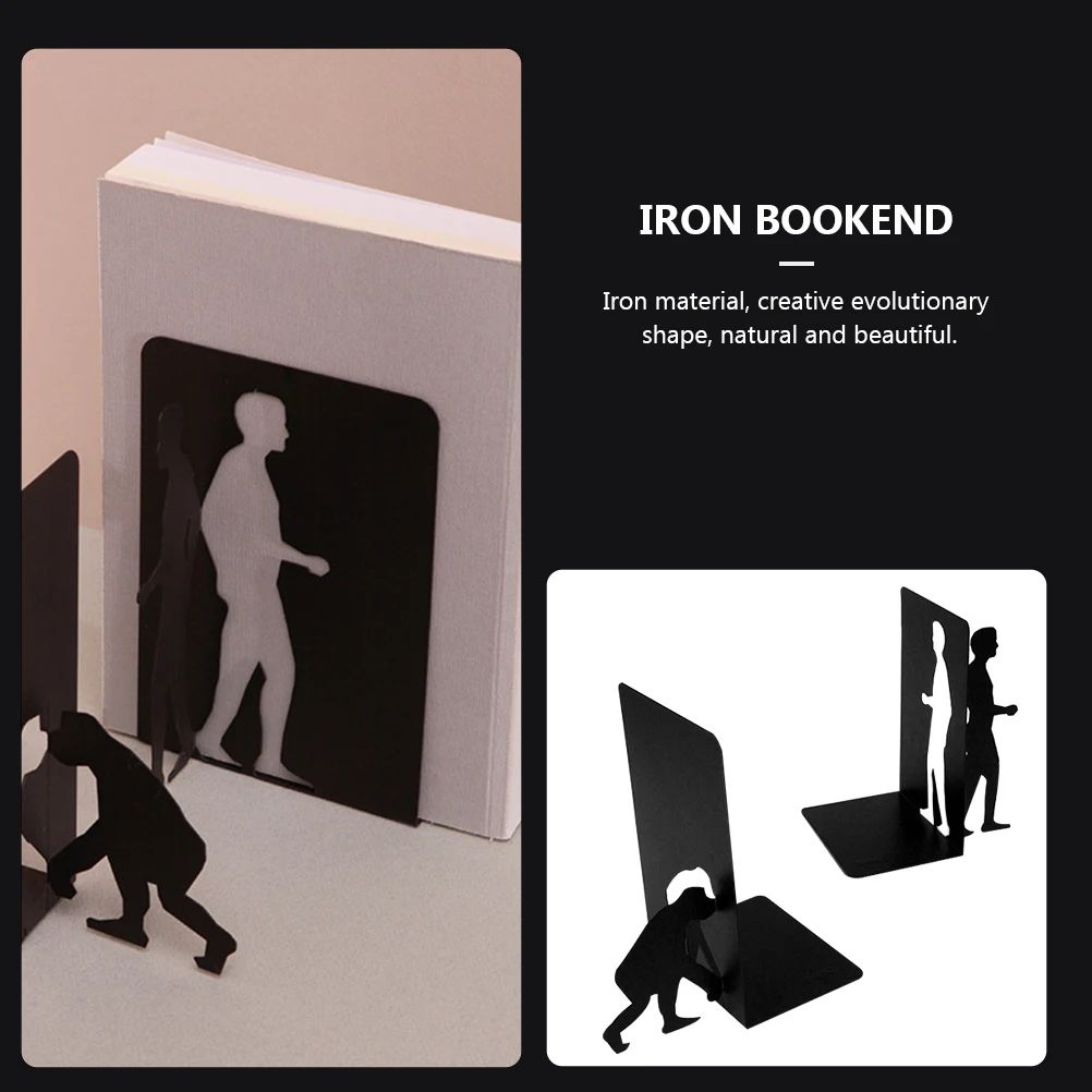 Iron Bookends for Shelves Modern Desk Storage Stoppers Strong Bookstop Stand Decorative Office Supply Metal Bookend
Iron Bookends for Shelves Modern Desk Storage Stoppers Strong Bookstop Stand Decorative Office Supply Metal Bookend