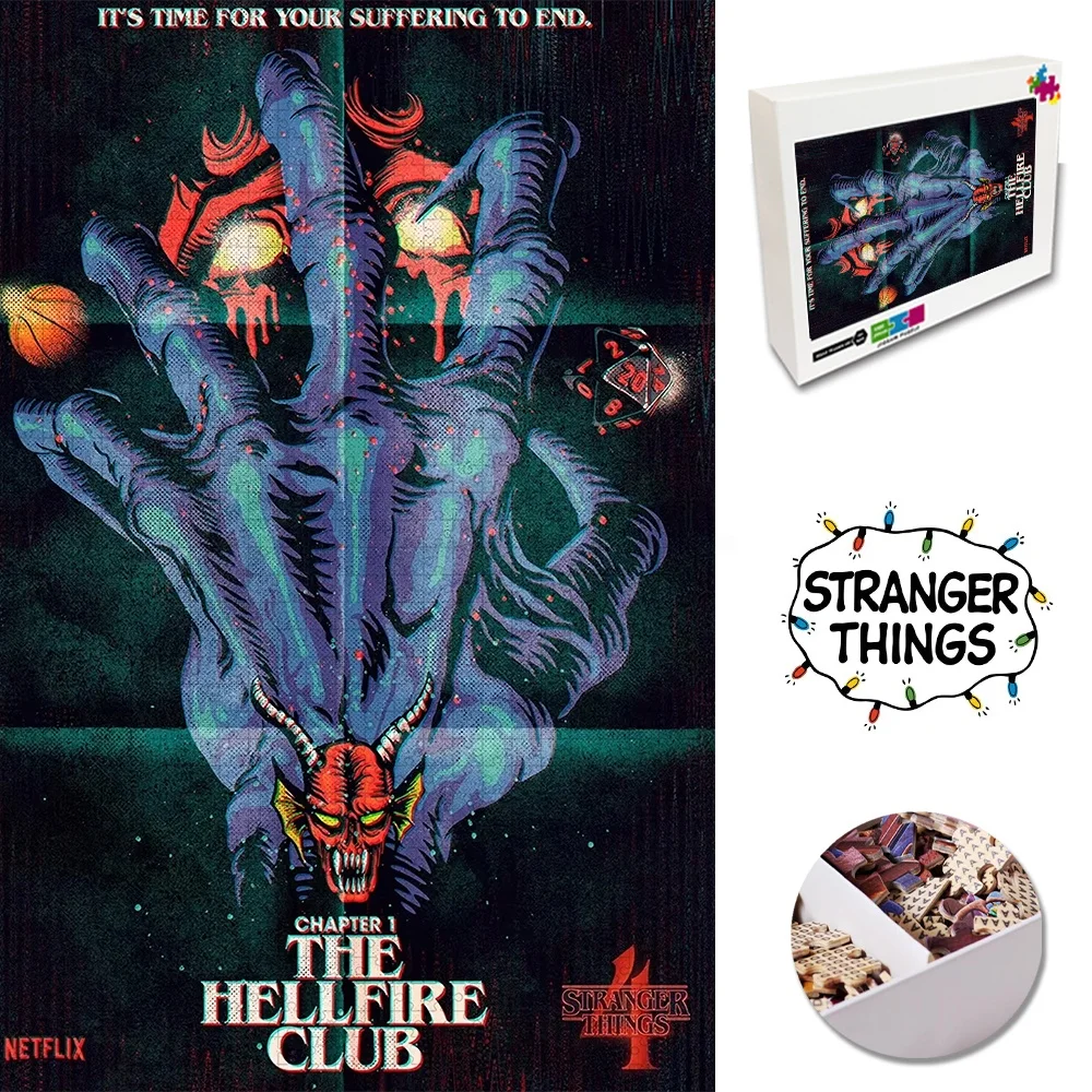 Креативные пазлы-головоломки «Очень странные дела» 108/200/300/500/1000/1500 элементов, развивающие интеллект, для детей и взрослых, декор для дома
Креативные пазлы-головоломки «Очень странные дела» 108/200/300/500/1000/1500 элементов, развивающие интеллект, для детей и взрослых, декор для дома