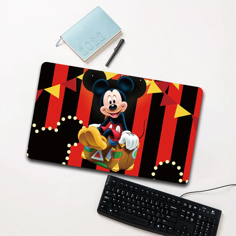 Disney Red Black Stripe Mickey Mouse Pad Large Non-slip Waterproof Desk Mat for Laptop Office
Disney Red Black Stripe Mickey Mouse Pad Large Non-slip Waterproof Desk Mat for Laptop Office