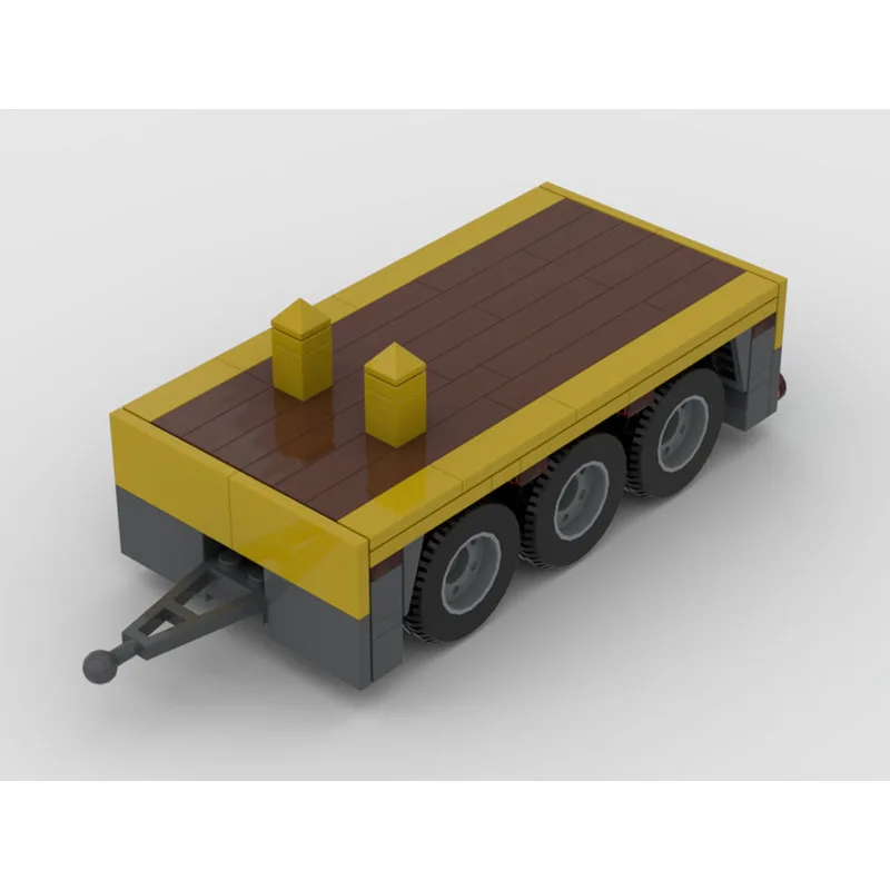 MOC-186481 New Mini Crane Ballast Trailer Building Block Model 148 Parts Creative Birthday Toy Gift for Boys and Children
MOC-186481 New Mini Crane Ballast Trailer Building Block Model 148 Parts Creative Birthday Toy Gift for Boys and Children