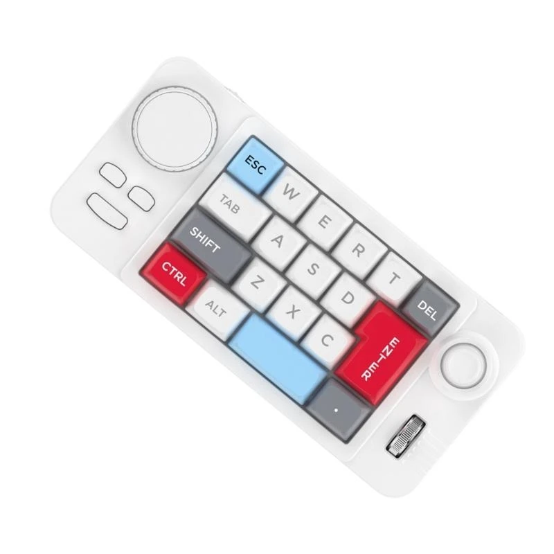 19 Gaming Keyboard With Color Effects Programmable Joystick Double Scroll Wheel Hot Swappable and Ergonomic Keypad
19 Gaming Keyboard With Color Effects Programmable Joystick Double Scroll Wheel Hot Swappable and Ergonomic Keypad