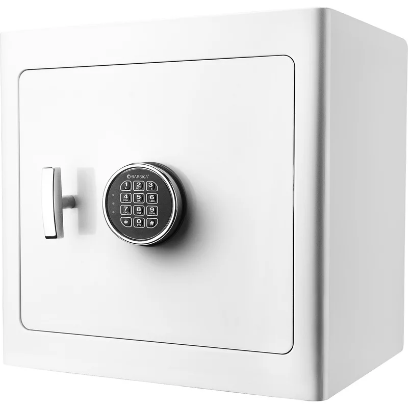 1.01 Cu Ft White Jewelry Safe
1.01 Cu Ft White Jewelry Safe