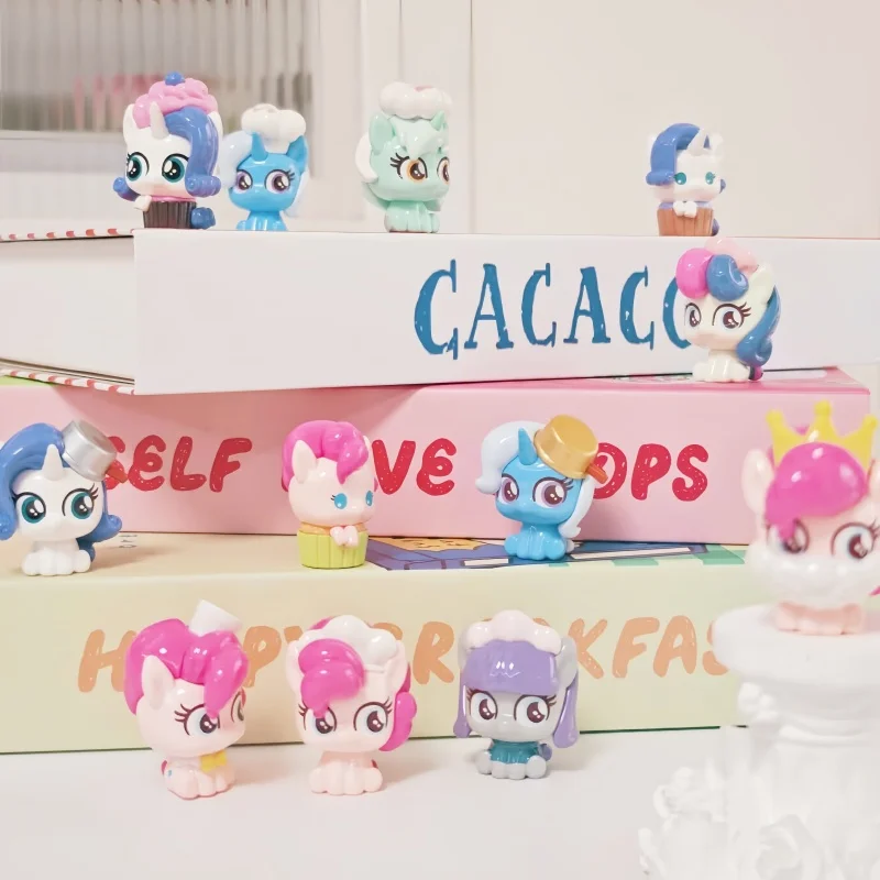 Оригинальная серия My Little Pony Magic Kitchen, слепая коробка Kawaii, мини-кукла, загадочная коробка, аниме-фигурка, коллекция декора, подарки на день рождения
Оригинальная серия My Little Pony Magic Kitchen, слепая коробка Kawaii, мини-кукла, загадочная коробка, аниме-фигурка, коллекция декора, подарки на день рождения