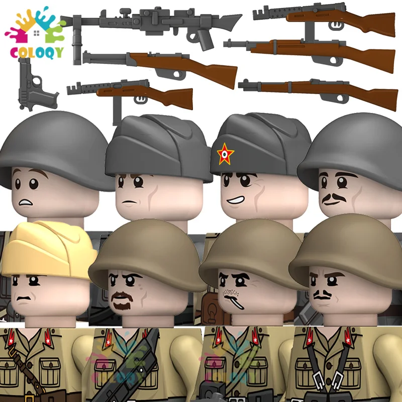 Kids Toys WW2 Building Blocks Italian Soldiers Mini Action Figures Educational Toys For Kids Birthdays Gifts
Kids Toys WW2 Building Blocks Italian Soldiers Mini Action Figures Educational Toys For Kids Birthdays Gifts