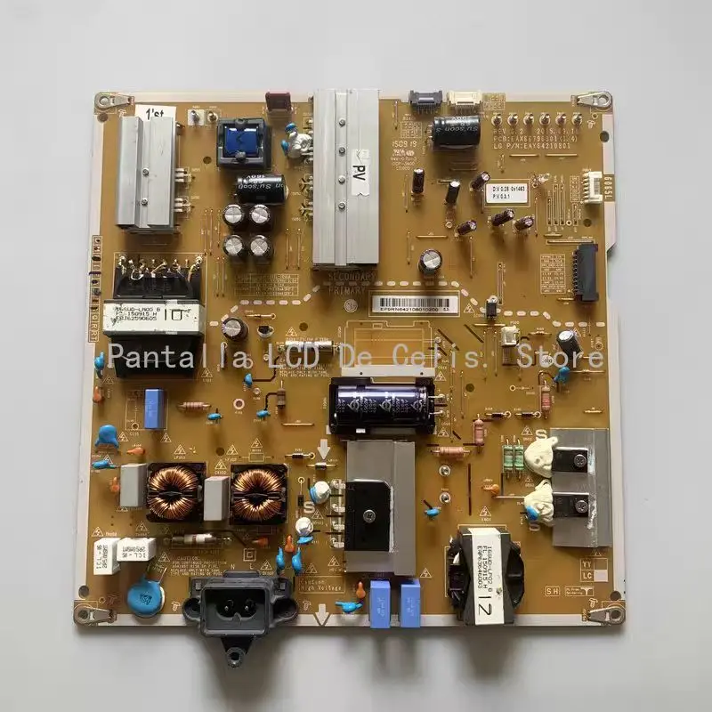 Power Board EAX66796301 EAY64210801 LGP6065L-16UL6 Original Power Supply Board for LG OLED Power TV 60UH65 60UH6500 100% Tested
Power Board EAX66796301 EAY64210801 LGP6065L-16UL6 Original Power Supply Board for LG OLED Power TV 60UH65 60UH6500 100% Tested