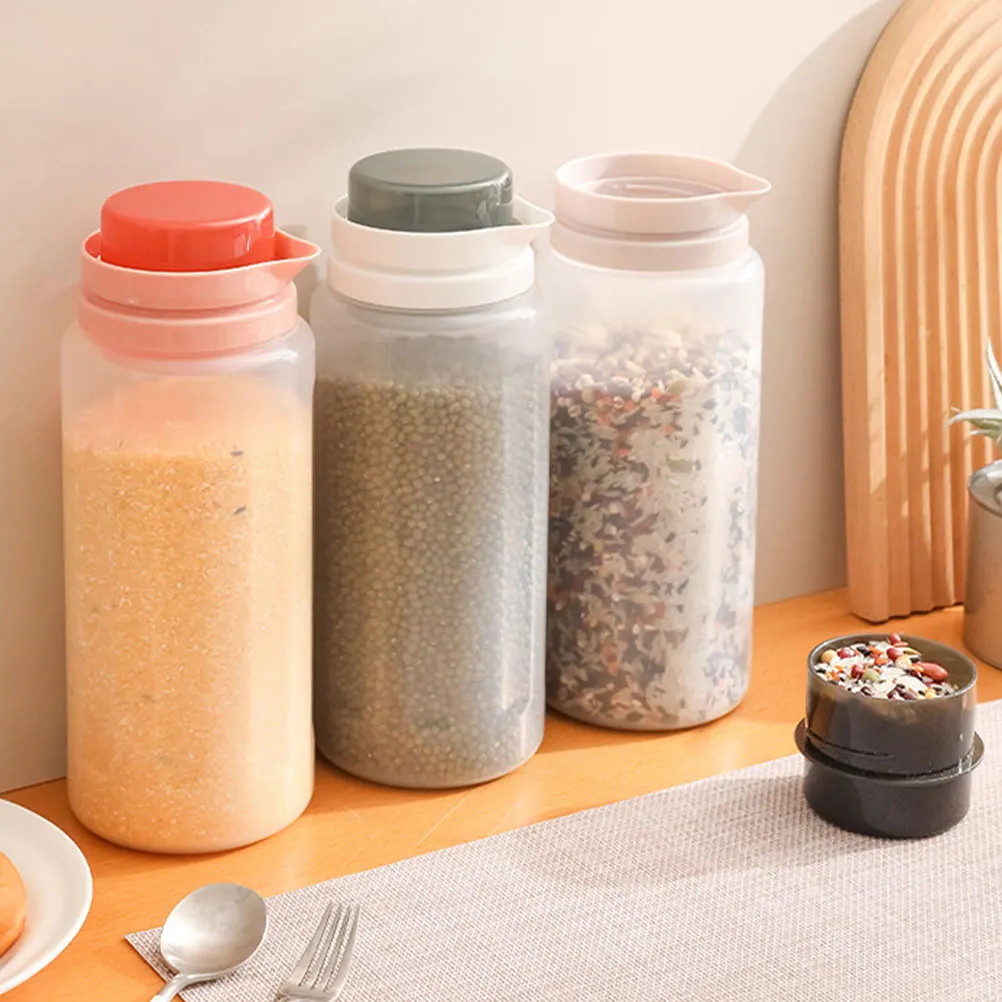 2pcs Airtight Food Containers 1.5L Premium Material Transparent Storage Bins Thread Lids Measuring Cup Space-Saving Kitchen
2pcs Airtight Food Containers 1.5L Premium Material Transparent Storage Bins Thread Lids Measuring Cup Space-Saving Kitchen