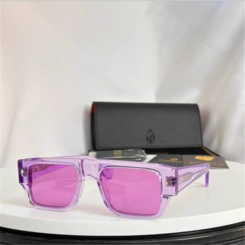 Acetate fiber rectangular red lenses for men's sunglasses, summer sun protection, UV protection, women's luxury glasses
Acetate fiber rectangular red lenses for men's sunglasses, summer sun protection, UV protection, women's luxury glasses