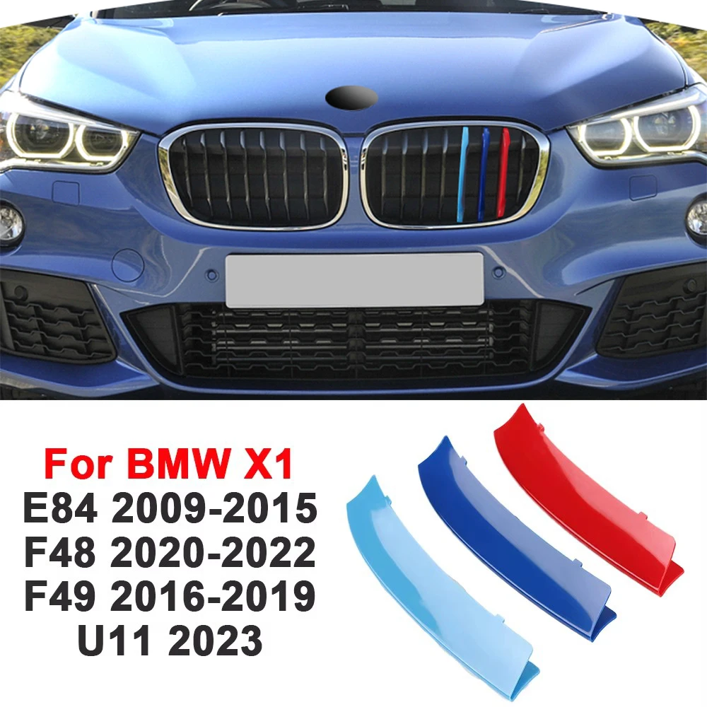 3pcs Front Grille Trim Strip Modifi For BMW X1 E84 2009-2015 F48 8 rods 2020-2022 F49 7 rods 2016-2019 U11 2023
3pcs Front Grille Trim Strip Modifi For BMW X1 E84 2009-2015 F48 8 rods 2020-2022 F49 7 rods 2016-2019 U11 2023