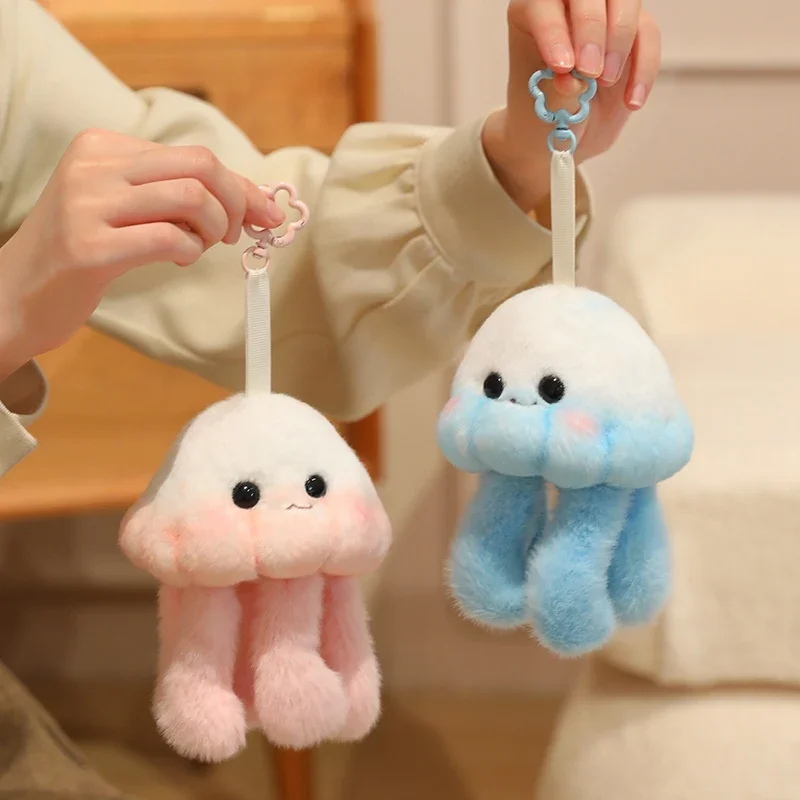 Cute Gradient Jellyfish Plush Keychain Kawaii Soft Fluffy Sea Creature Stuffed Doll Jellyfish Bag Charm for Backpack Keychain
Cute Gradient Jellyfish Plush Keychain Kawaii Soft Fluffy Sea Creature Stuffed Doll Jellyfish Bag Charm for Backpack Keychain