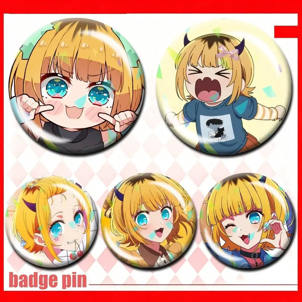 Lovely M-Mem-Cho Oshi no-Ko Anime 25 32 44 58 75mm Badges Personalized Round Brooches Pins Accessory Customizable
Lovely M-Mem-Cho Oshi no-Ko Anime 25 32 44 58 75mm Badges Personalized Round Brooches Pins Accessory Customizable