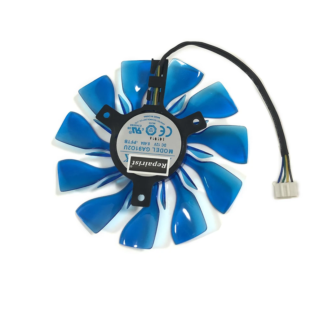 GA91O2U,85MM Diameter,GPU Cooler,Video Card Fan,For HIS RX 460/550/560 RX560 RX460 RX550 iCooler,Graphics Card Replacement
GA91O2U,85MM Diameter,GPU Cooler,Video Card Fan,For HIS RX 460/550/560 RX560 RX460 RX550 iCooler,Graphics Card Replacement