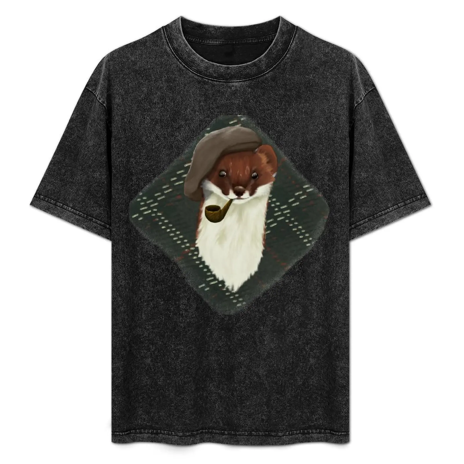 Scottish Stoat T-Shirt Basic Solid Color Short Sleeve Cotton Top
Scottish Stoat T-Shirt Basic Solid Color Short Sleeve Cotton Top