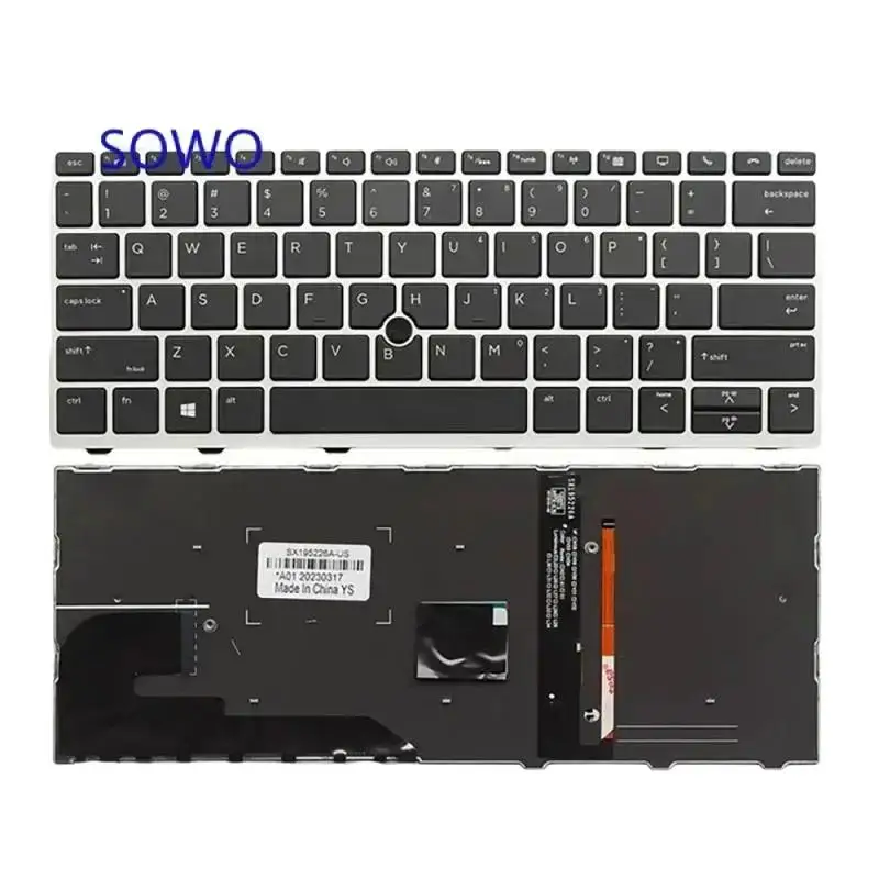0. New Keyboard with backlit for HP 830 G5 G6 835 G5 836 G5 G6 730 G5 735 G5 G6 &
0. New Keyboard with backlit for HP 830 G5 G6 835 G5 836 G5 G6 730 G5 735 G5 G6 &
