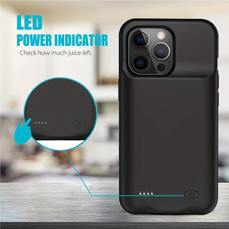 6800MAH Battery Charger Case For iPhone 15 14 13 Pro Max Charge Case For iPhone 11 12 Pro Max Xs Max Power Bank Charger Case
6800MAH Battery Charger Case For iPhone 15 14 13 Pro Max Charge Case For iPhone 11 12 Pro Max Xs Max Power Bank Charger Case