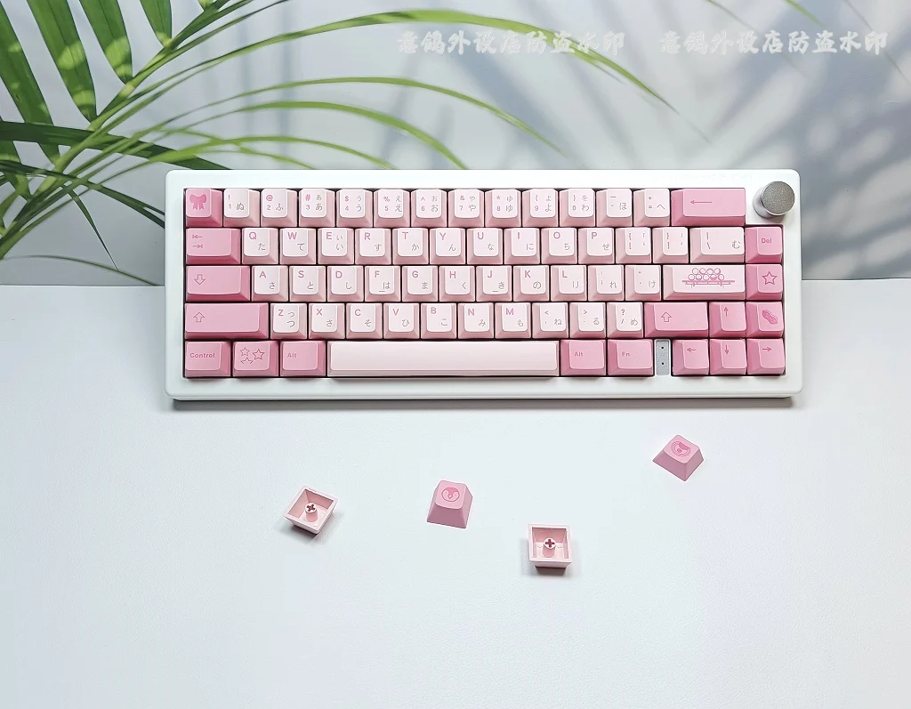 Cute Pink Japanese Keycaps Kawaii Pink Cherry Pbt Keycap Set For Mechanical Keyboard 87/98/104 Diy Keycaps For Alice Keyboard
Cute Pink Japanese Keycaps Kawaii Pink Cherry Pbt Keycap Set For Mechanical Keyboard 87/98/104 Diy Keycaps For Alice Keyboard