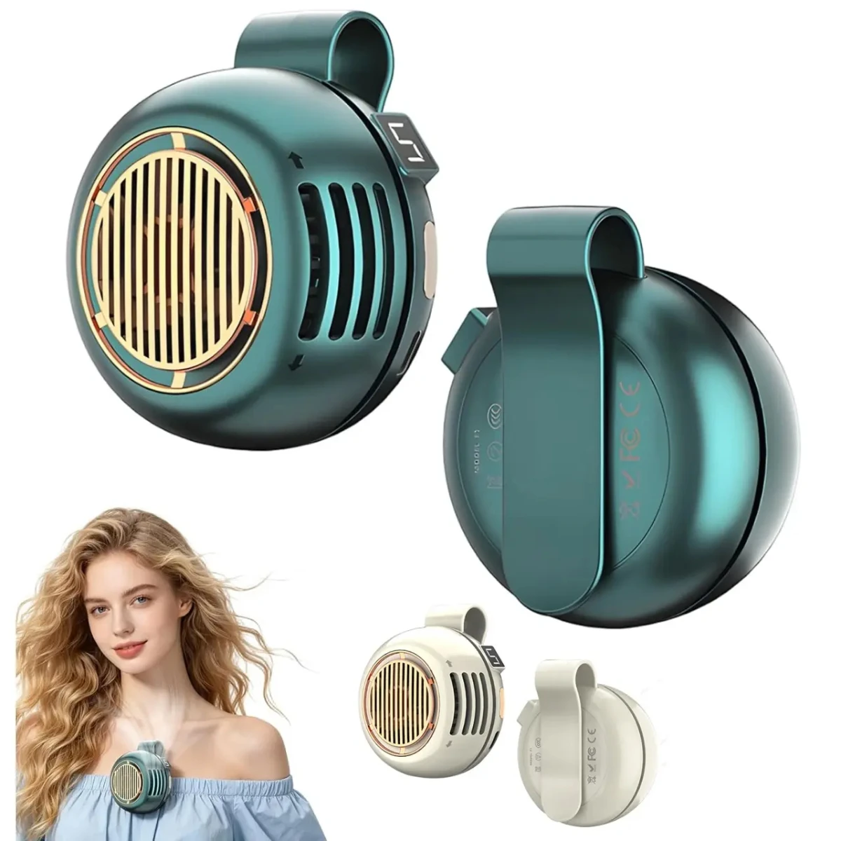 Leaf Free Silent Mini Clip on Fan -360 ° Rotating Portable Collar Waist Neck Fan, USB Rechargeable Hands-free Fan
Leaf Free Silent Mini Clip on Fan -360 ° Rotating Portable Collar Waist Neck Fan, USB Rechargeable Hands-free Fan