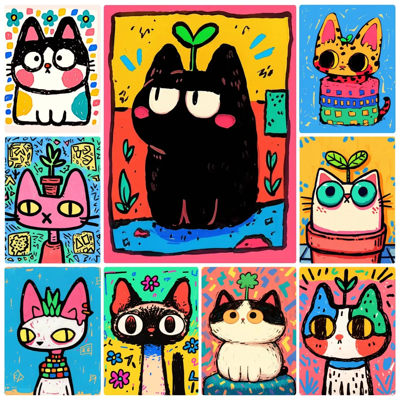 Jigsaw Puzzles for Adults - Cartoon Cute Cat - Jigsaw Puzzle Home Decor Adults Puzzle Games Family Fun Puzzles Educational Toys
Jigsaw Puzzles for Adults - Cartoon Cute Cat - Jigsaw Puzzle Home Decor Adults Puzzle Games Family Fun Puzzles Educational Toys
