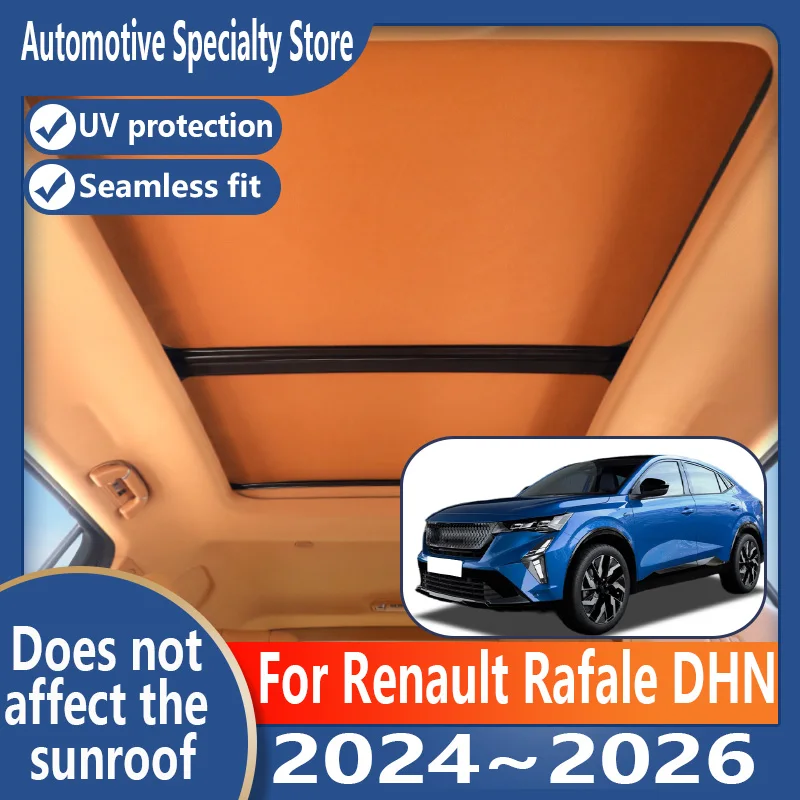 For Renault Rafale 2024~2026 25 Car Panoramic Sunroof Insulation Roof Visor Electrostatic Adsorption Suede Fabric Sun Protection
For Renault Rafale 2024~2026 25 Car Panoramic Sunroof Insulation Roof Visor Electrostatic Adsorption Suede Fabric Sun Protection