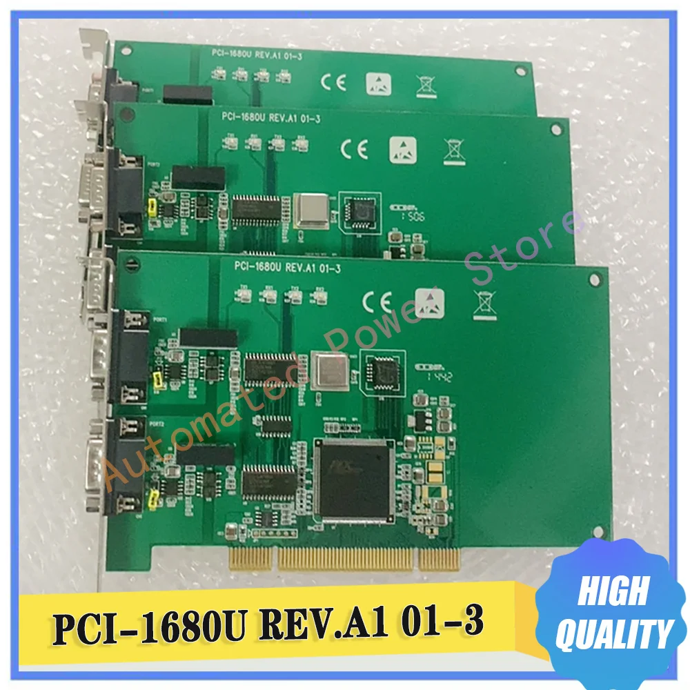 1Pcs Dual Port CAN Universal PCI Bus Communication Card PCI-1680U REV.A1 01-3
1Pcs Dual Port CAN Universal PCI Bus Communication Card PCI-1680U REV.A1 01-3