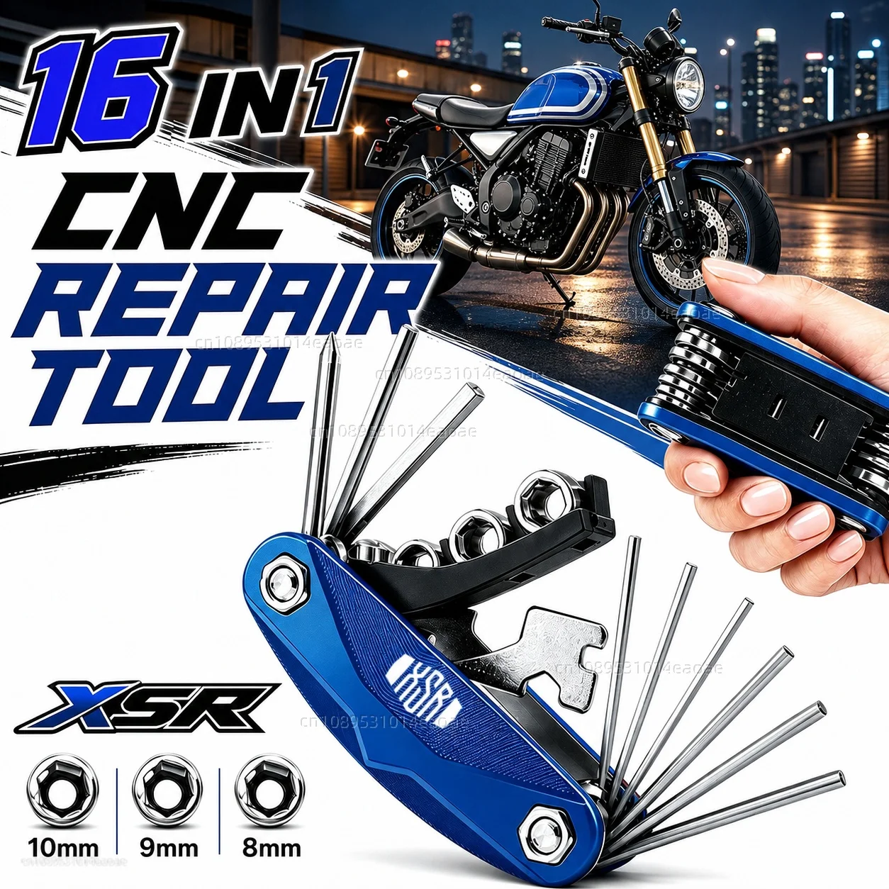 For YAMAHA XSR700 XSR 700 XSR900 XSR 900 XSR125 155 Motorcycle Tool Repair Kit Multifunctional Screwdriver Wrench Hex Key Set
For YAMAHA XSR700 XSR 700 XSR900 XSR 900 XSR125 155 Motorcycle Tool Repair Kit Multifunctional Screwdriver Wrench Hex Key Set