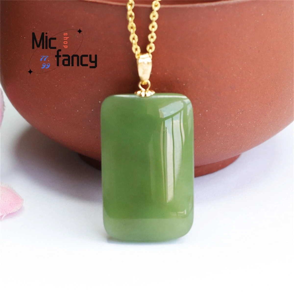 Natural S925 Silver Lnlaid Hetian Green Jade Pendant Necklace Simple Generous Boutique Men Women Fine Jewelry Charms Fashion
Natural S925 Silver Lnlaid Hetian Green Jade Pendant Necklace Simple Generous Boutique Men Women Fine Jewelry Charms Fashion