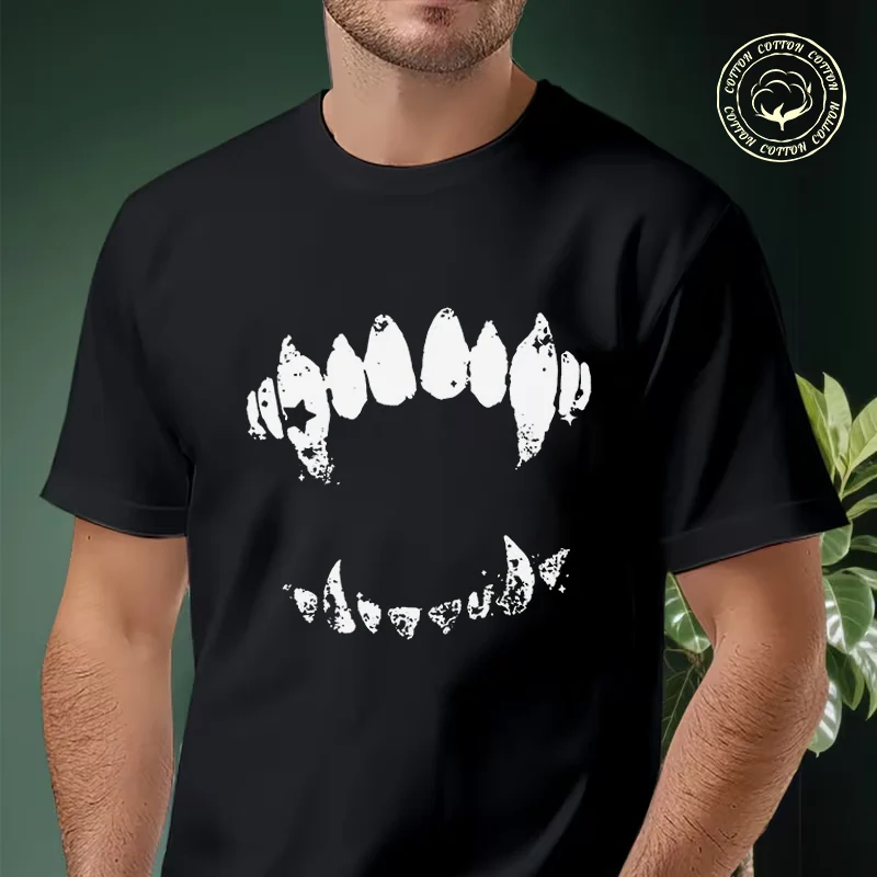 Funny Black Teeth Graphic Print Motorcycle T-Shirt Men Hip Hop Streetwear Unisex Casual Fashionable Short Sleeve Tops Tee
Funny Black Teeth Graphic Print Motorcycle T-Shirt Men Hip Hop Streetwear Unisex Casual Fashionable Short Sleeve Tops Tee