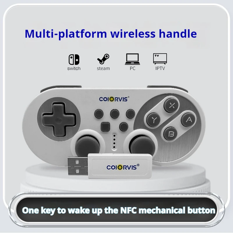 Classic Mini Pro Wireless Bluetooth Game Controller Motion Sensing Vibration Pc Game Controller With Mechanical Trigger Button
Classic Mini Pro Wireless Bluetooth Game Controller Motion Sensing Vibration Pc Game Controller With Mechanical Trigger Button
