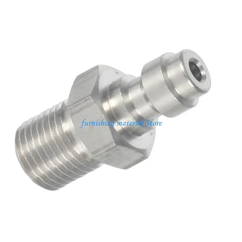 Y5GD Heavy Duty Steel M10x1/ 1/8NPT/ 1/8BSPP Male Quick Connecting Fitting For Various Tool And High Pressure Applications
Y5GD Heavy Duty Steel M10x1/ 1/8NPT/ 1/8BSPP Male Quick Connecting Fitting For Various Tool And High Pressure Applications