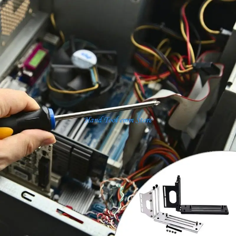 H37F Metal Vertical Video Card Support Frame For PCIE Cards Including Quiet Operation Feature
H37F Metal Vertical Video Card Support Frame For PCIE Cards Including Quiet Operation Feature