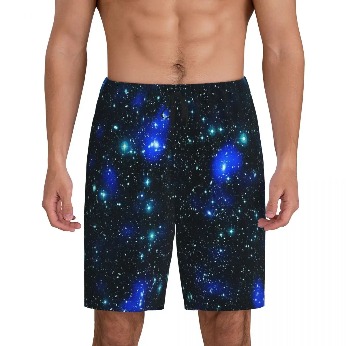 Мужские короткие пижамные штаны с принтом созвездий, звездных скоплений и галактик, для сна и отдыха, шорты для сна на Хэллоуин
Мужские короткие пижамные штаны с принтом созвездий, звездных скоплений и галактик, для сна и отдыха, шорты для сна на Хэллоуин