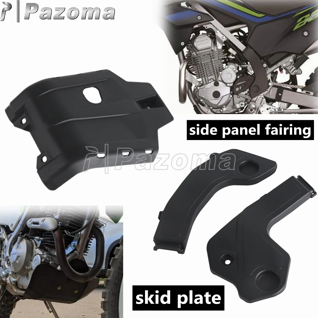 Motocycle Side Panel Fairing Frame Cover Left & Right Dirt Bike Engine Protection Skid Plate Covers For Kawasaki KLX 230 2020-23
Motocycle Side Panel Fairing Frame Cover Left & Right Dirt Bike Engine Protection Skid Plate Covers For Kawasaki KLX 230 2020-23