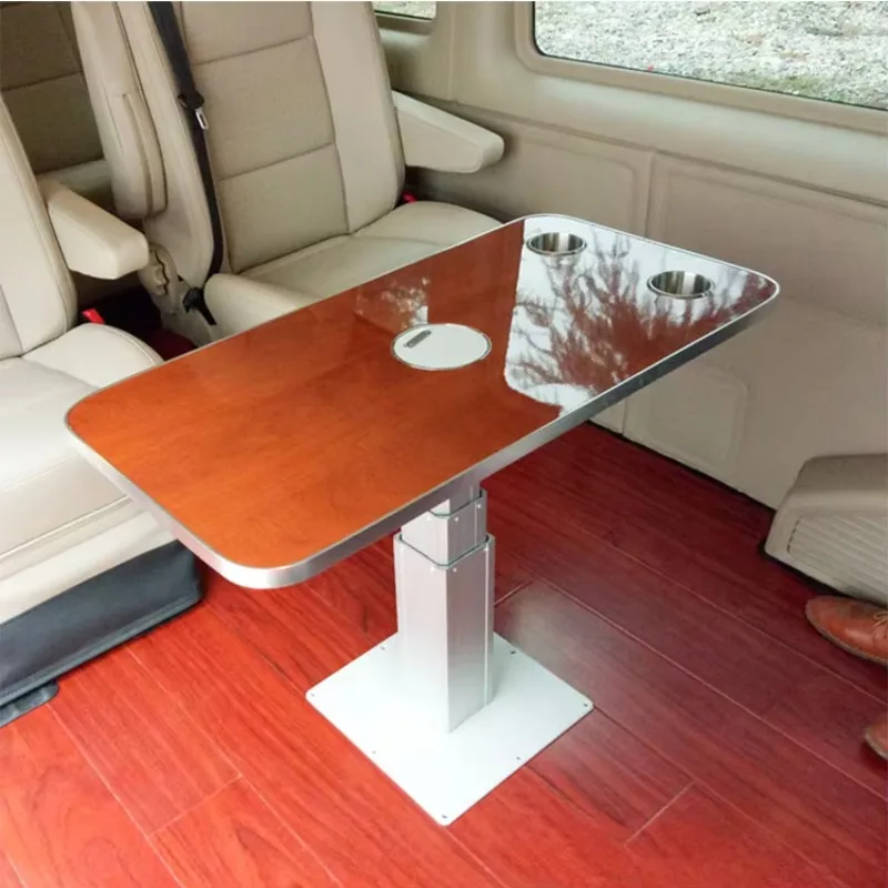 Customized Luxury Car Interior Accessories Multi-layer Wooden Rv Lifting Table 
Customized Luxury Car Interior Accessories Multi-layer Wooden Rv Lifting Table