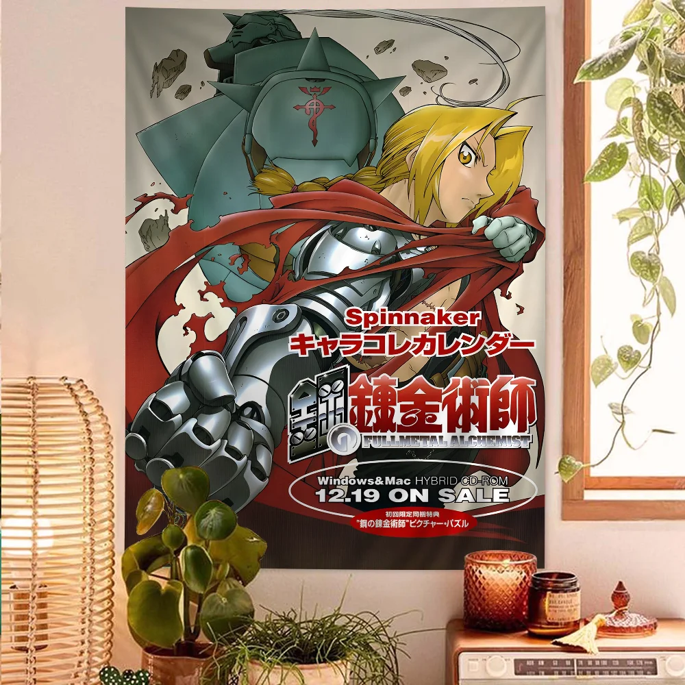Anime Fullmetal Alchemist Cartoon Tapestry Home Decoration hippie bohemian decoration divination Home Decor
Anime Fullmetal Alchemist Cartoon Tapestry Home Decoration hippie bohemian decoration divination Home Decor