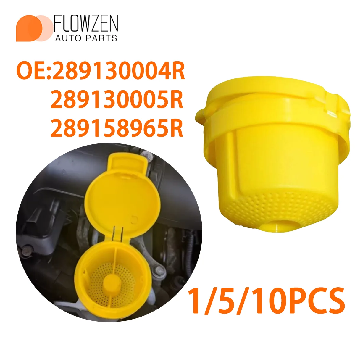 Car Windshield Wiper Washer Fluid Reservoir Tank Cap Applicable For Renault Clio MK4 289130004R 289130005R Car Accessories
Car Windshield Wiper Washer Fluid Reservoir Tank Cap Applicable For Renault Clio MK4 289130004R 289130005R Car Accessories