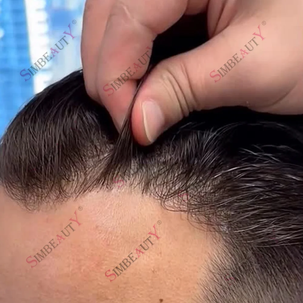 Ultra Thin 0.02mm 80% Density Dark Brown Men's Toupee Undetectable Skin Base Natural Hairline Black Grey 1B20 Human Hair System
Ultra Thin 0.02mm 80% Density Dark Brown Men's Toupee Undetectable Skin Base Natural Hairline Black Grey 1B20 Human Hair System