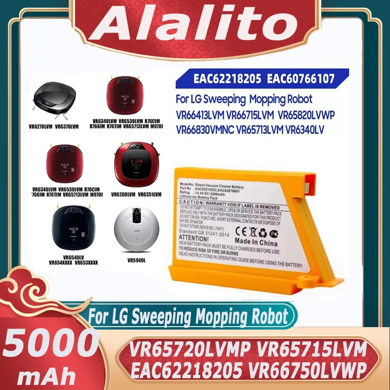 For LG Sweeping Mopping Robot VR65720LVMP VR65715LVM EAC62218205 VR66750LVWP EAC60766107 AGM30061001 Vacuum Cleaner
For LG Sweeping Mopping Robot VR65720LVMP VR65715LVM EAC62218205 VR66750LVWP EAC60766107 AGM30061001 Vacuum Cleaner