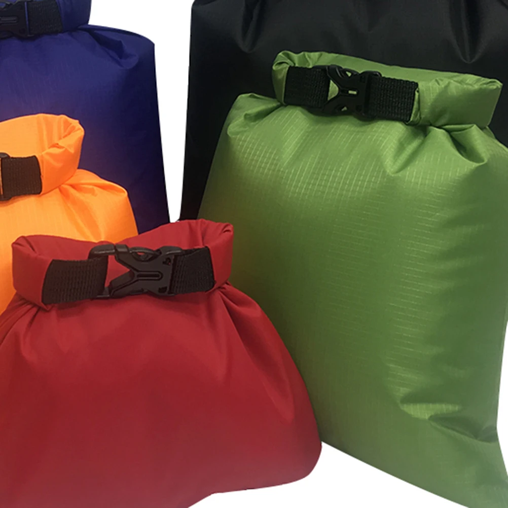 5 pcs Random Color Waterproof Dry Bag For Rafting Kayaking Boating Camping Drifting With Watertight Roll-Top Closure Double
5 pcs Random Color Waterproof Dry Bag For Rafting Kayaking Boating Camping Drifting With Watertight Roll-Top Closure Double