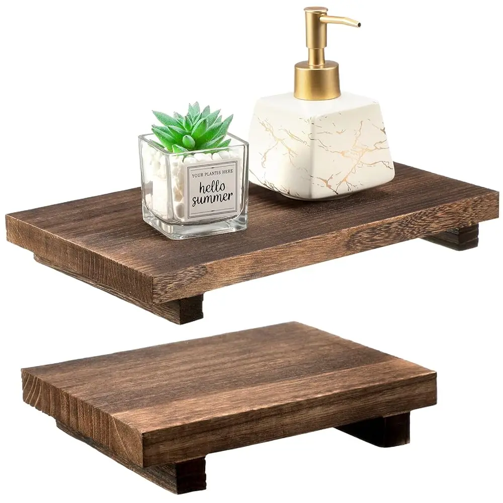 Free Shipping-2 Pcs Wood Pedestal Stand Riser Wood Riser Soap Stand for Bathroom Farmhouse Soap Tray for Home Kitchen Counter Ta
Free Shipping-2 Pcs Wood Pedestal Stand Riser Wood Riser Soap Stand for Bathroom Farmhouse Soap Tray for Home Kitchen Counter Ta