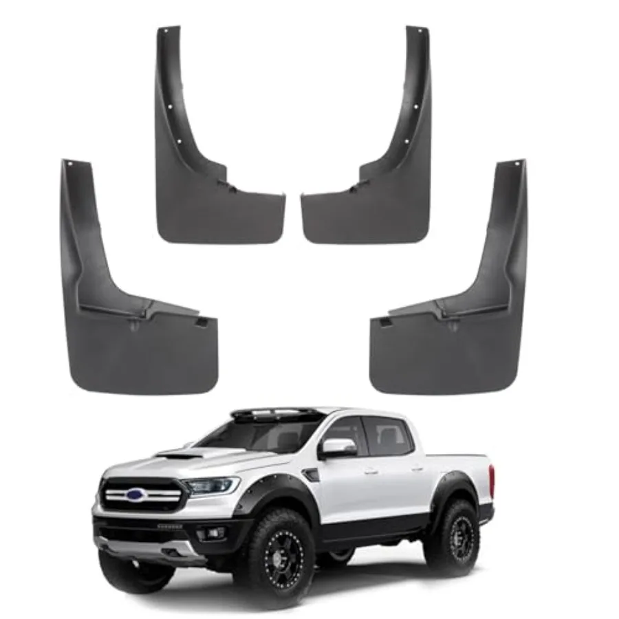 Front and Rear Tire Mud Flaps Splash Guards for Ford Ranger 2019 2020 2021 2022 2023 Heavy Duty Fender Tire Mudguards No Drilli
Front and Rear Tire Mud Flaps Splash Guards for Ford Ranger 2019 2020 2021 2022 2023 Heavy Duty Fender Tire Mudguards No Drilli