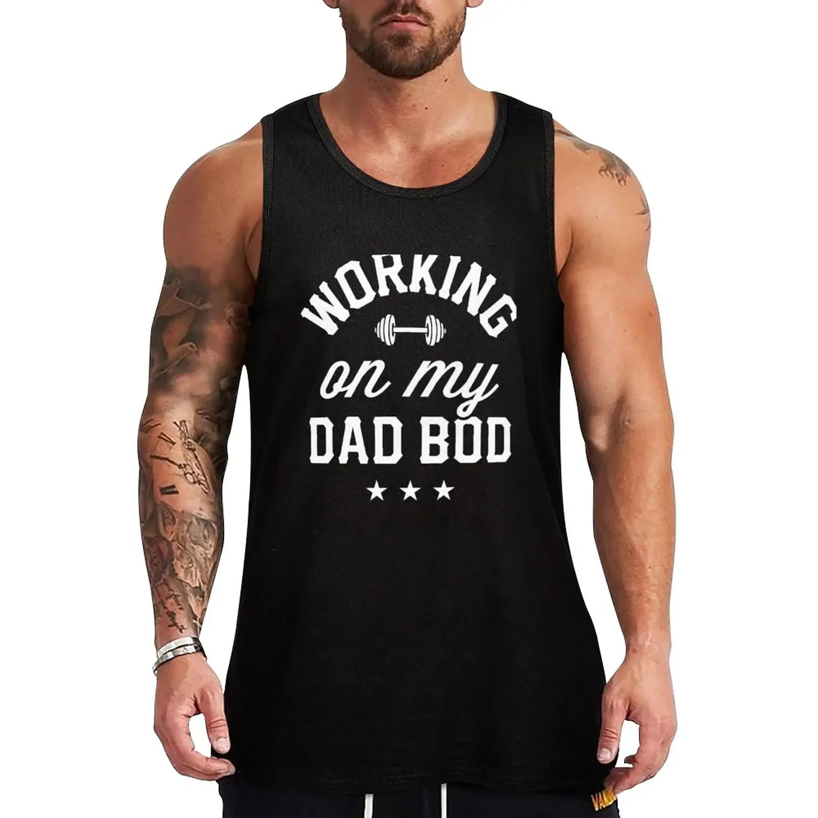 New Working On My Dad Bod - Funny Gym Workout Pregnancy Tank Top basketball clothing Men sleeveless tee summer clothes
New Working On My Dad Bod - Funny Gym Workout Pregnancy Tank Top basketball clothing Men sleeveless tee summer clothes