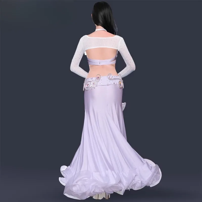 Customized Belly Dance Costume Set Adult High End Sexy Bag Hip Big Swing Skirt Performance Costume White Bras Belt Long Skirt
Customized Belly Dance Costume Set Adult High End Sexy Bag Hip Big Swing Skirt Performance Costume White Bras Belt Long Skirt