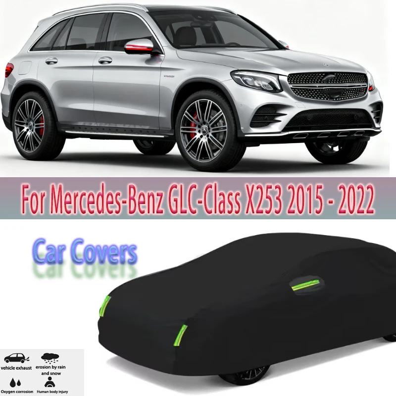For Mercedes-Benz GLC-Class X253 2015-2022 Outdoor Protection Full Car Covers Snow Cover Sunshade Waterproof Dustproof Exterior
For Mercedes-Benz GLC-Class X253 2015-2022 Outdoor Protection Full Car Covers Snow Cover Sunshade Waterproof Dustproof Exterior