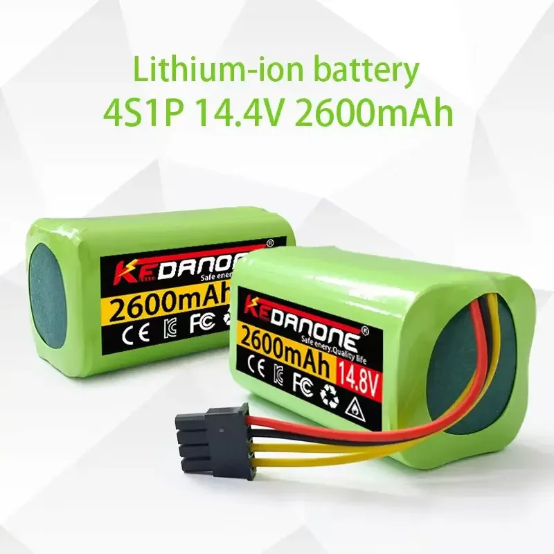 14.8V 4000mAh Li-ion Battery for for Conga 990 1090 Tesvor X500 Ecovacs Deebot N79 N79S DN622 Eufy RoboVac 11 11S RoboVac 30
14.8V 4000mAh Li-ion Battery for for Conga 990 1090 Tesvor X500 Ecovacs Deebot N79 N79S DN622 Eufy RoboVac 11 11S RoboVac 30