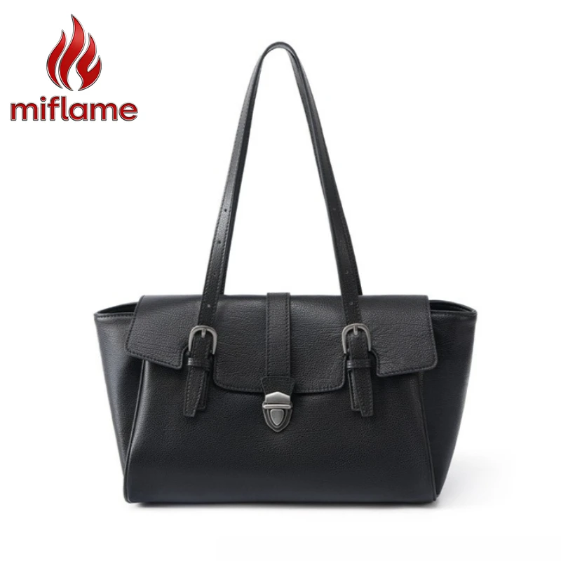 Women's Genuine Leather Tote Bag with Large Capacity Black Work Commuter Shoulder Handbag Daily Office
Women's Genuine Leather Tote Bag with Large Capacity Black Work Commuter Shoulder Handbag Daily Office