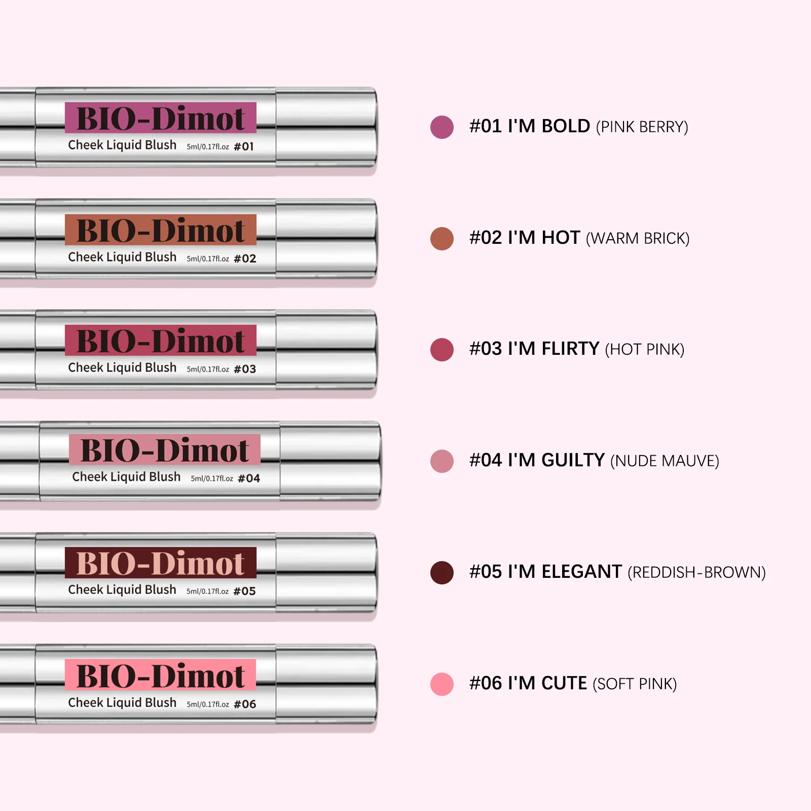 6-цветный набор жидких румян для щек, хайлайтер, палочка для румян, натуральное розовое сияние, легкая и сборная косметическая палочка для всех типов кожи
6-цветный набор жидких румян для щек, хайлайтер, палочка для румян, натуральное розовое сияние, легкая и сборная косметическая палочка для всех типов кожи