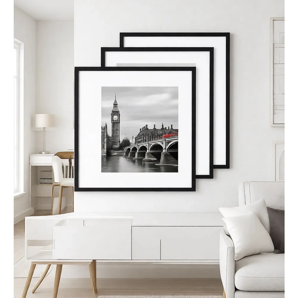 Набор из 6 черных фоторамок 16x20 дюймов, ударопрочные, легкие, с тонкой рамкой, для демонстрации постеров на стене или в галерее
Набор из 6 черных фоторамок 16x20 дюймов, ударопрочные, легкие, с тонкой рамкой, для демонстрации постеров на стене или в галерее
