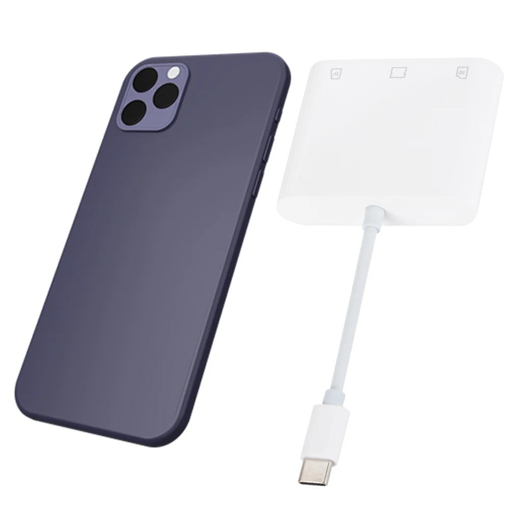 3 in 1 Type-C To SD/TF/CF Memory Card Adapter USB C SD TF Memory Card Reader SD Card Adapter for iPad iPhone 15 MacBook Samsung
3 in 1 Type-C To SD/TF/CF Memory Card Adapter USB C SD TF Memory Card Reader SD Card Adapter for iPad iPhone 15 MacBook Samsung