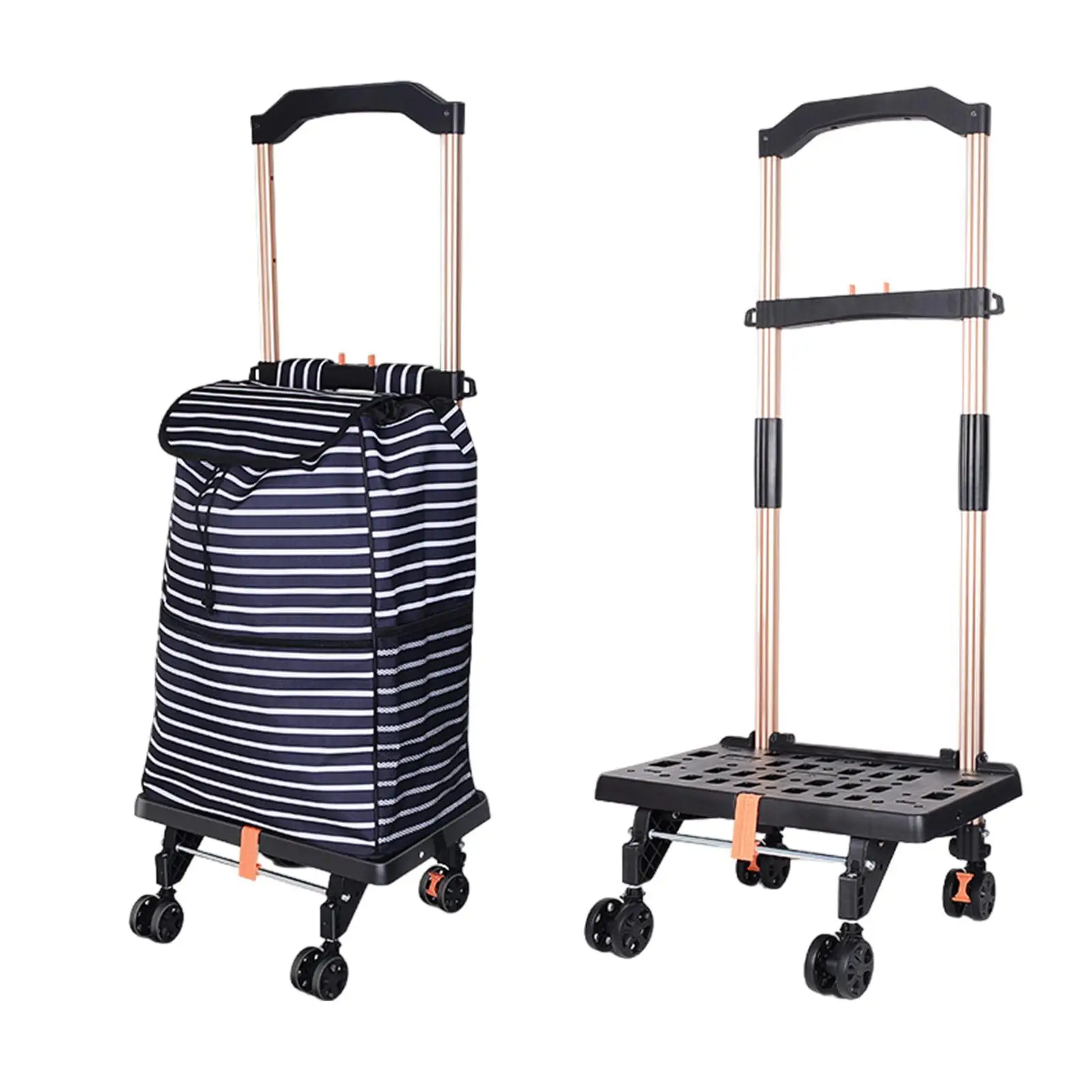 Складная ручная тележка на платформе, прочная несущая способность, ручная тележка из алюминиевого сплава с колесами для покупок в аэропорту, путешествий
Складная ручная тележка на платформе, прочная несущая способность, ручная тележка из алюминиевого сплава с колесами для покупок в аэропорту, путешествий