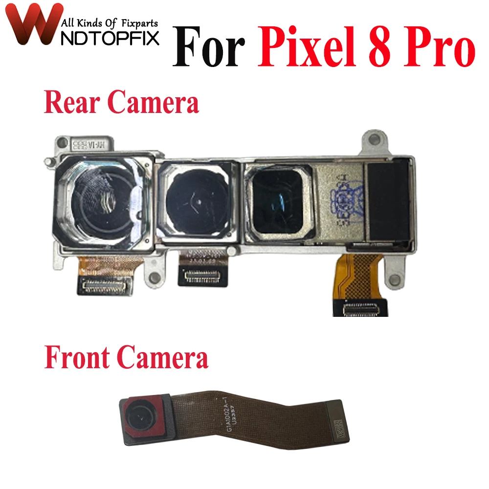 Rear Back Camera For Google Pixel 8 Pro Main Backside Big Camera Module Flex Cable Replace For Google Pixel 8Pro Front Camera
Rear Back Camera For Google Pixel 8 Pro Main Backside Big Camera Module Flex Cable Replace For Google Pixel 8Pro Front Camera